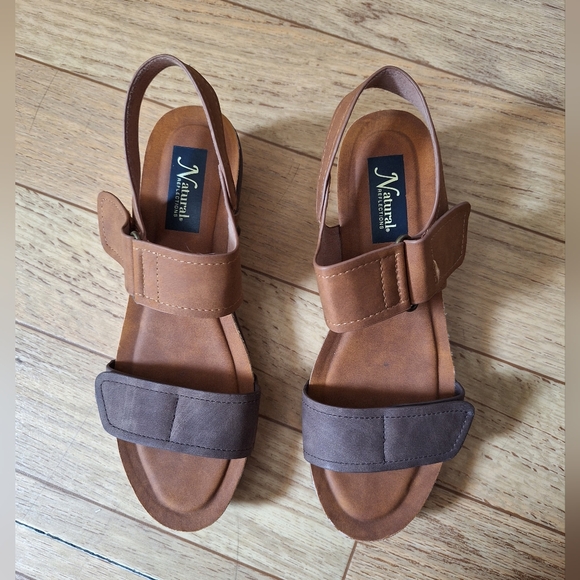 Natural Reflections Enjoy Sandals Size 8 - Picture 3 of 10